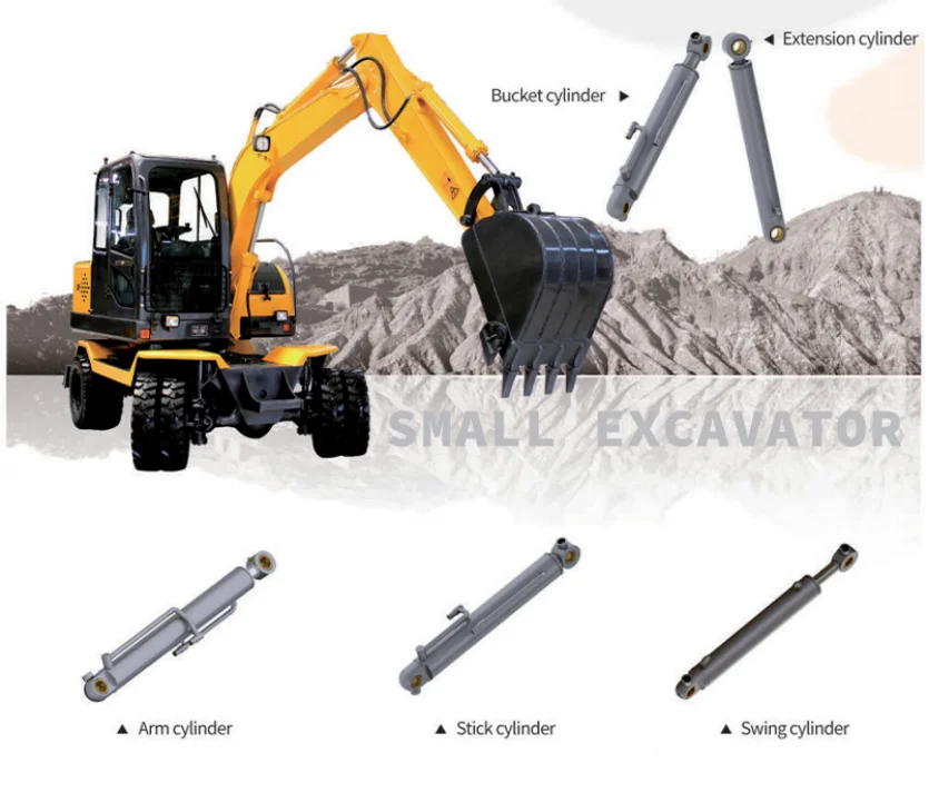 Hydraulic cylinder for Excavator