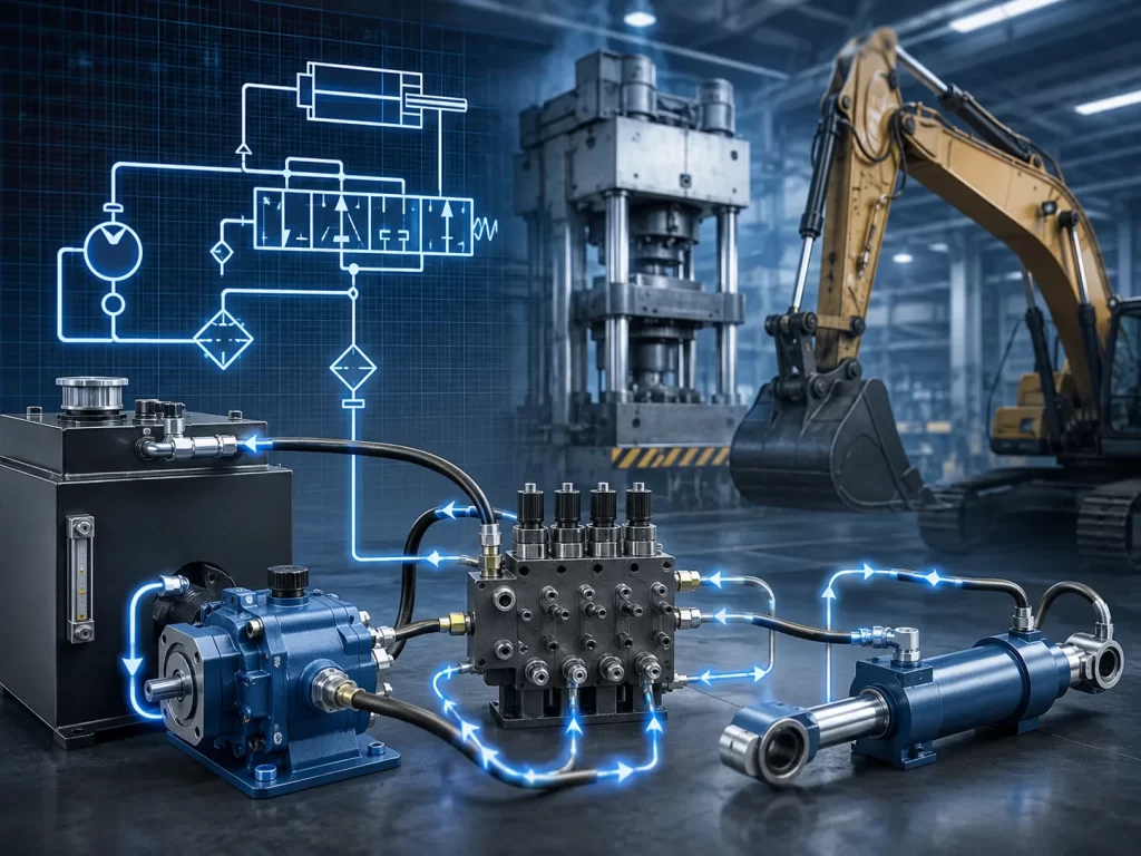 How Hydraulic Circuits Work in Industrial Machines
